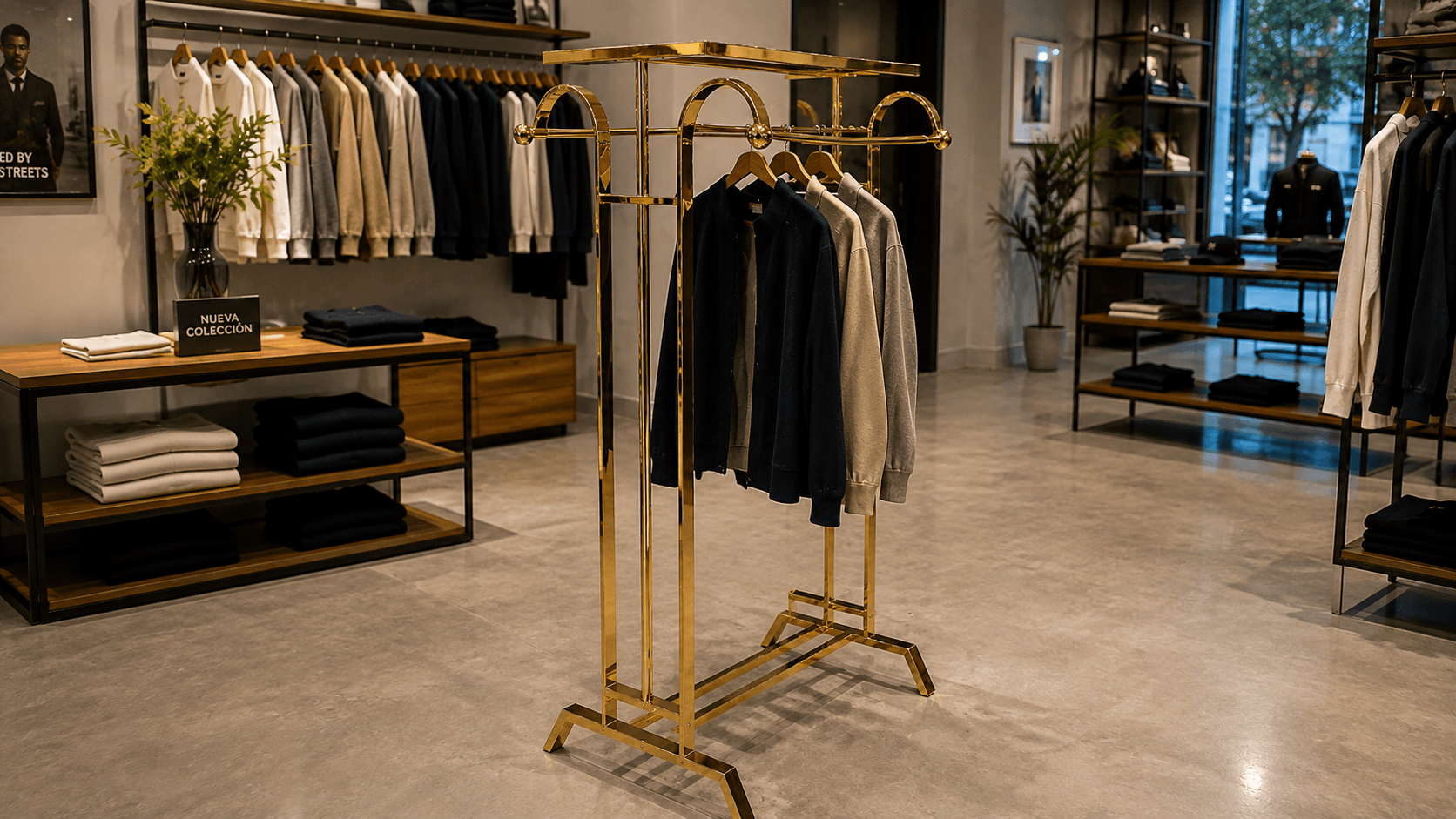 Estantería comercial para tiendas